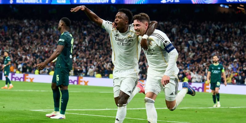 Phong độ giữa hai đội Manchester City và Real Madrid